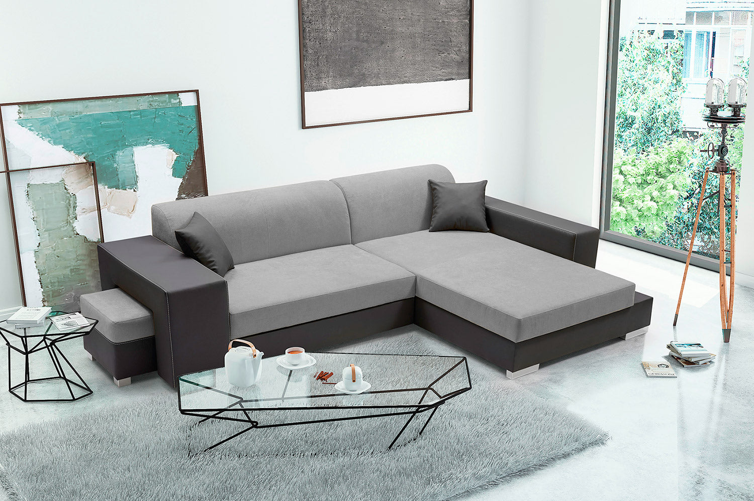 Bed and store sofa design